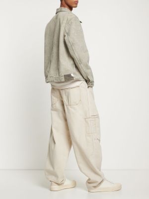 Spodnie cargo bawełniane Isabel Marant