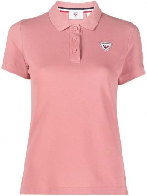 Polo marškinėliai Rossignol rožinė