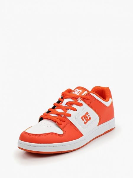 Кеды Dc Shoes оранжевые