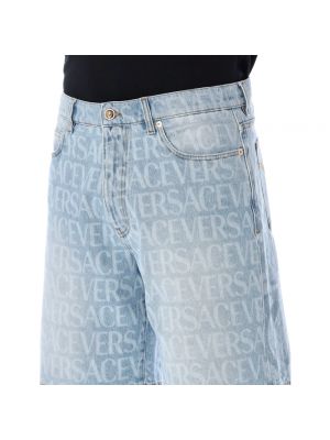 Jeans shorts Versace blau