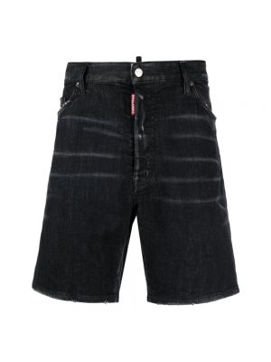 Jeans shorts Dsquared2 schwarz