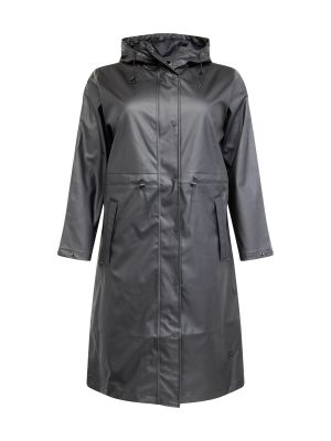 Kabát Selected Femme Curve čierna