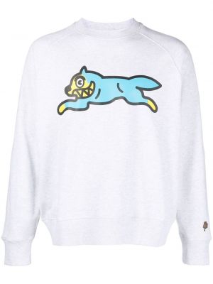 Rund hals sweatshirt Icecream grå