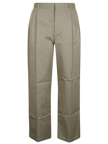 Pantaloni di cotone Loewe verde
