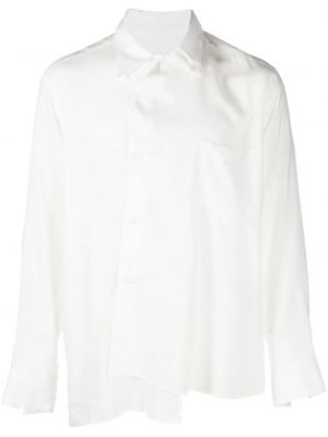 Асиметрична риза Sulvam бяло