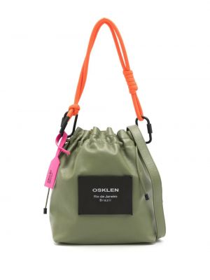 Чанта за ръка Osklen зелено