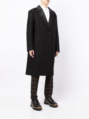 Kabát s knoflíky Onefifteen černý