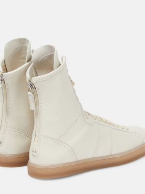 Δερμάτινα sneakers Lemaire λευκό