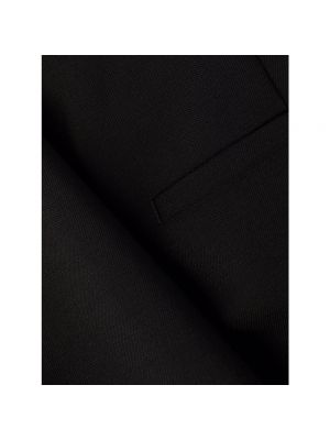 Pantalones de lana slim fit de lana mohair Givenchy negro