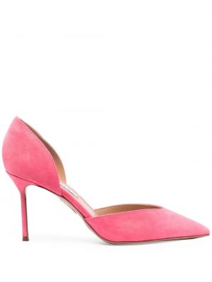 Pumps med spetsig tå Aquazzura rosa