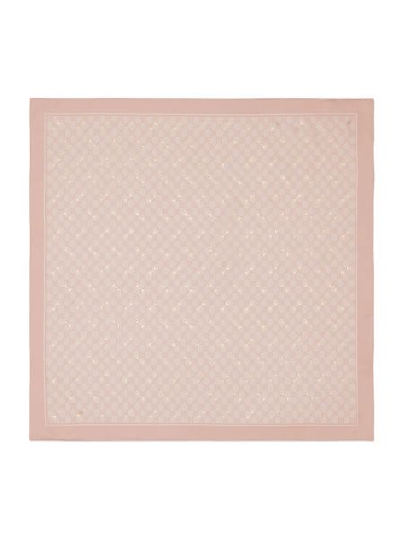Schal mit print Gucci pink