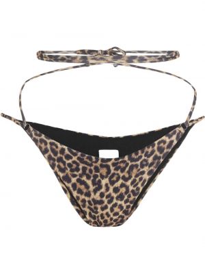 Leopard trykt bikini Matinèe brun