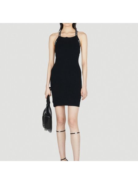 Sukienka mini z wiskozy Alexander Wang czarna