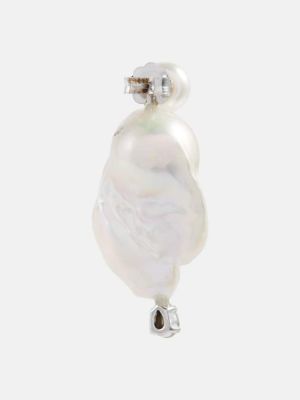 Uhani z perlami Simone Rocha bela