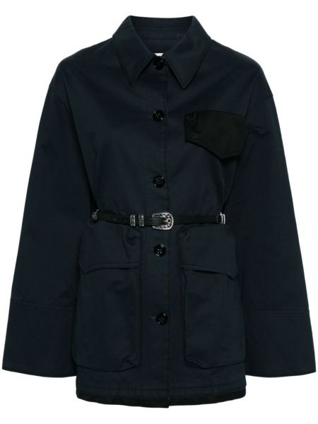 Veste ceinturée en coton Dorothee Schumacher bleu