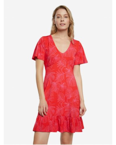 Šaty Desigual červené