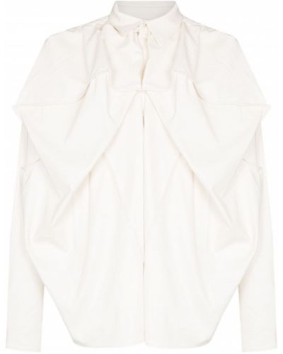 Camisa drapeado Y/project blanco