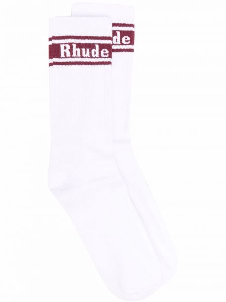 Sokker Rhude hvit