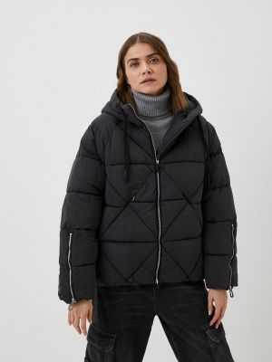 Утепленная демисезонная куртка Replay черная