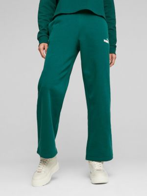 Teplákové nohavice Puma zelená