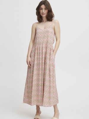 Длинное платье Fransa розовое