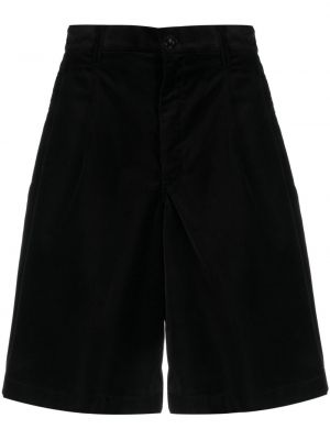 Pantaloni scurți de catifea Comme Des Garçons Shirt negru