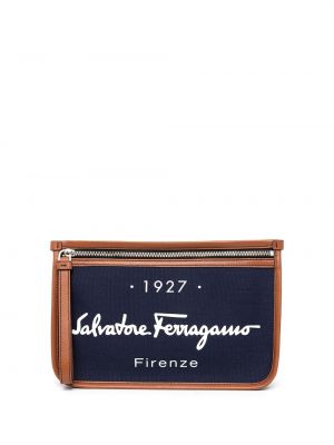 Listová kabelka s potlačou Ferragamo