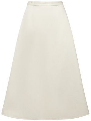 Bavlnená sukňa Moncler béžová