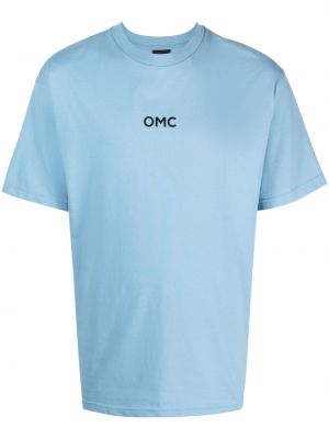 T-shirt con stampa Omc blu