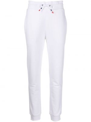 Pruhované bavlněné sportovní kalhoty Rossignol - bílá