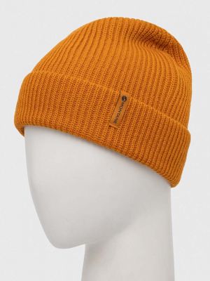 Dzianinowa czapka wełniana Montane pomarańczowa