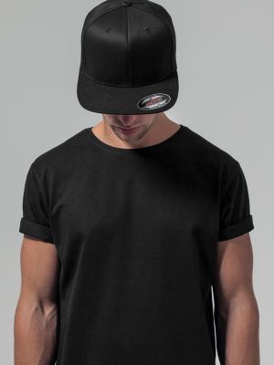 Καπέλο χωρίς τακούνι Flexfit μαύρο