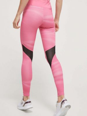 Běžecké kalhoty s potiskem Mizuno růžové