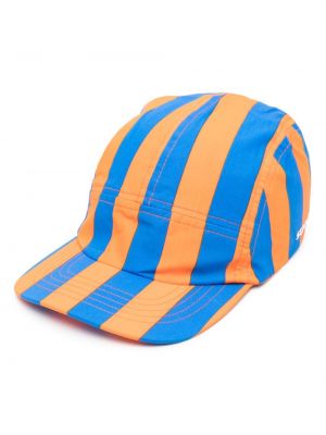 Cappello con visiera di cotone Sunnei arancione
