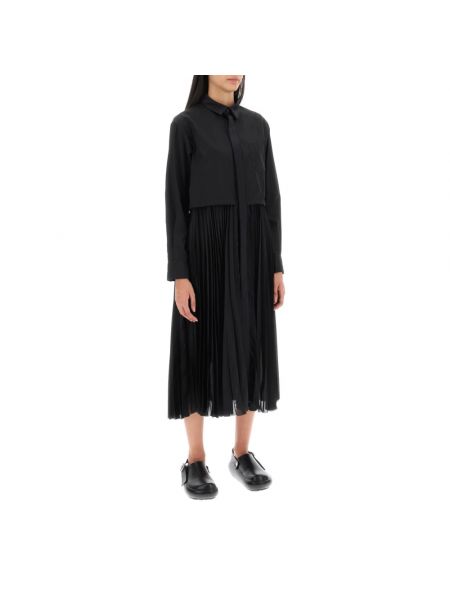 Sukienka Sacai czarna