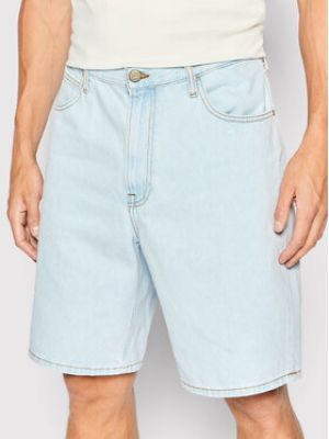 Shorts en jean large Lee bleu