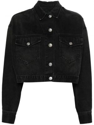 Džínová bunda Isabel Marant černá