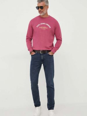 Pamučna vesta Pepe Jeans ružičasta