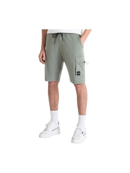 Fleece shorts Antony Morato grün