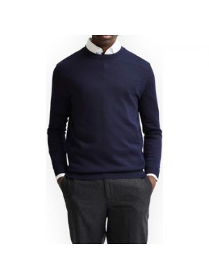 Sweter Selected niebieski