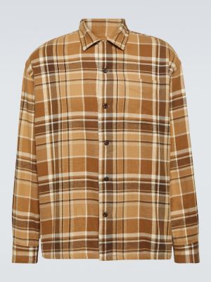 Flanelová kostkovaná bavlněná košile Polo Ralph Lauren