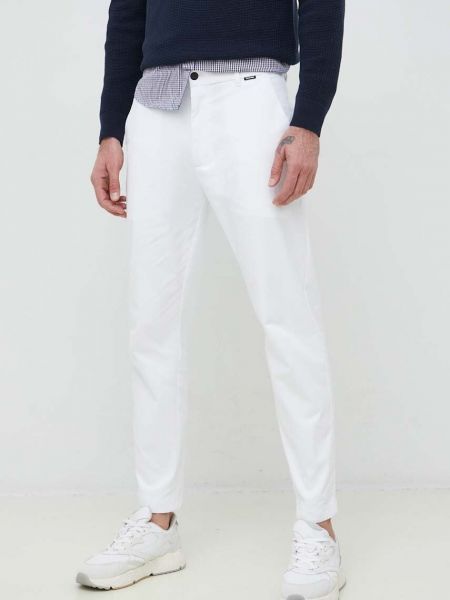Pamut testhezálló nadrág Calvin Klein - fehér