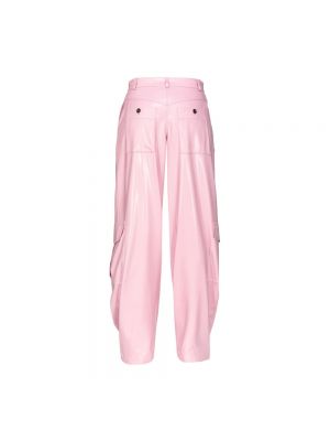 Pantalones cargo Pinko rosa
