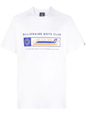 Koszulka bawełniana Billionaire Boys Club biała