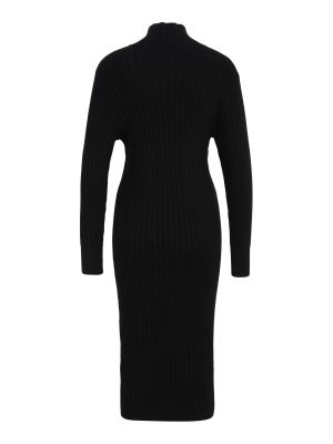 Pletena pletena obleka Vero Moda Tall črna