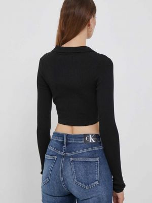 Tričko s dlouhým rukávem s dlouhými rukávy Calvin Klein Jeans