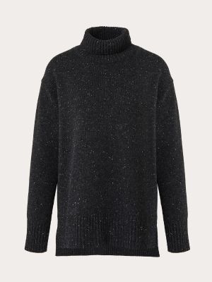 Jersey de lana de tela jersey Joseph negro