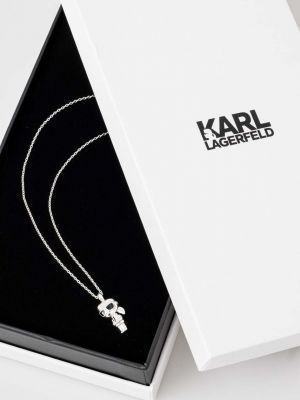 Naszyjnik Karl Lagerfeld srebrny