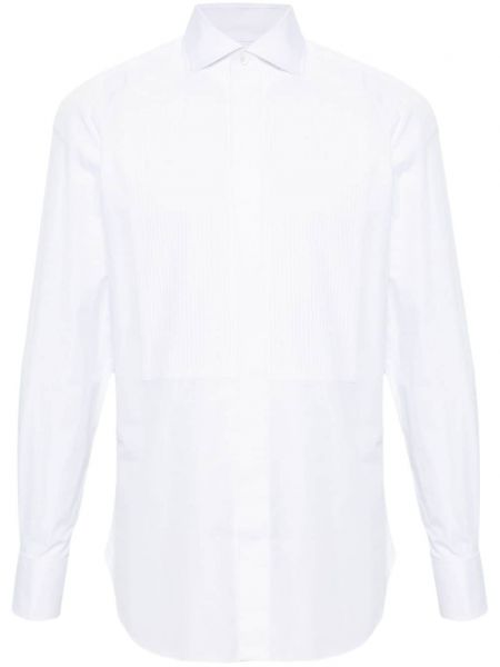 Дълга риза Finamore 1925 Napoli бяло