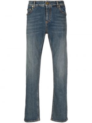 Skinny jeans mit stickerei Etro